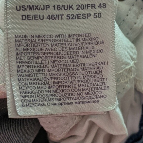 NYDJ Barbara Bootcut M662BB2339 blue denim size 16 - Picture 11 of 12